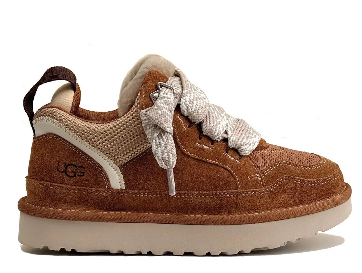 UGG Lowmel Sneaker Chestnut Ceramic — угги женские кроссовки, цвет каштаново-керамический